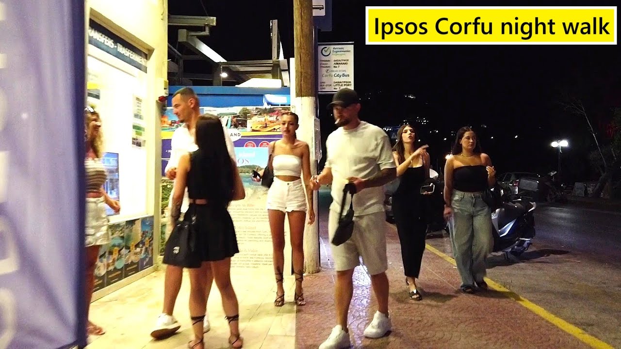Ipsos Corfu night walk - Greece August 2025