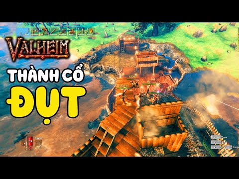 Video VALHEIM #2: CÔNG TRÌNH VĨ ĐẠI CHỐNG QUÁI RỪNG !!! 3... - youtube