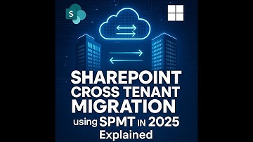 SharePoint Cross Tenant Migration using SPMT in 2025  | Expert Explained