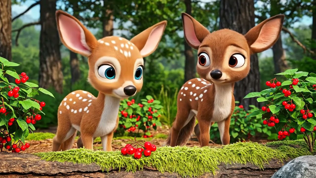 The Ultimate Deer Family Camping Adventure in a Lush Flower Valley