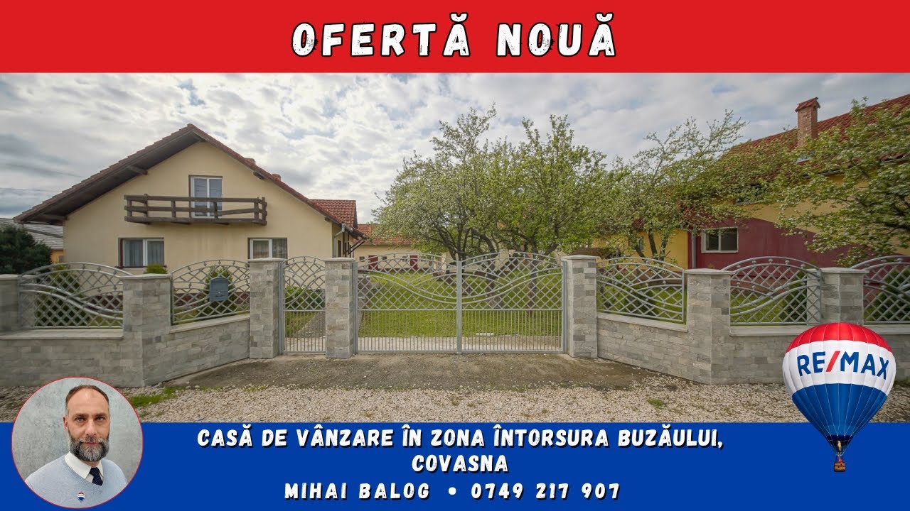 Casă de vânzare în zona Întorsura Buzăului, Covasna