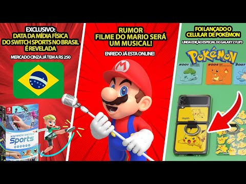 Nintendo Switch Sports será vendido em mídia física na  Brasil