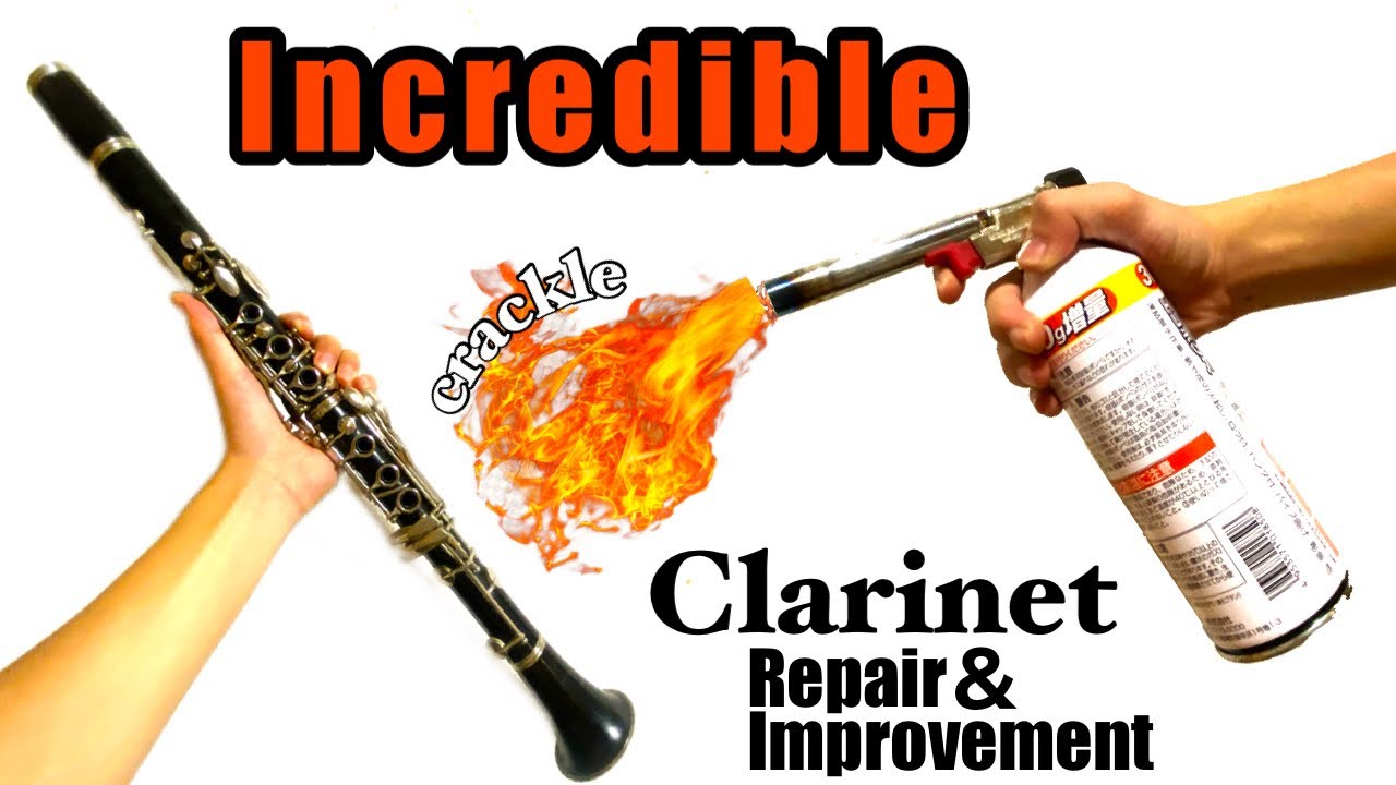 クラリネット魔改造 Eキー (課金キー) 制作してみた。 repair 修理 リペア YouTube