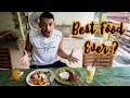Foreigners Trying INDONESIAN FOOD| Nasi Campur + Sate Ayam