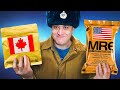 НОВЫЙ ИРП Канады против MRE США! Битва лучших пайков мира!