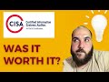 CISA: Two Years Post-Certification Insights