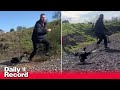 Scots dad chased by duck around loch in viral tiktok