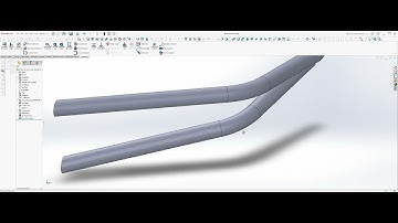 SOLIDWORKS Professional 2022 Tube Normalization with Tube Works