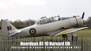 Harvard FE511 - James Brown's first public display - Shuttleworth Season Premiere Airshow 2021