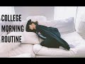 COLLEGE MORNING ROUTINE