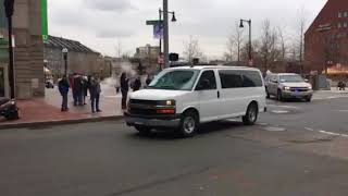 Boston - Police Escort!