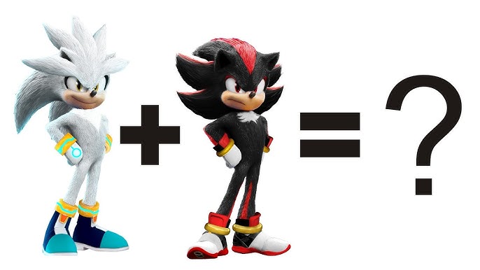 SONIC fusion SHADOW fusion with SILVER, epic Sonic the hedgehog fusions