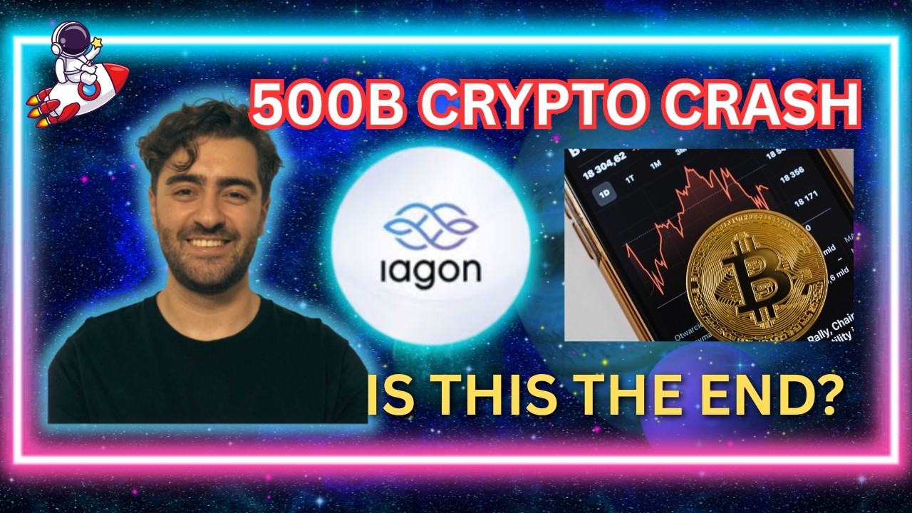 $500 BILLION Crypto Crash in ONE WEEK!  Bitcoin, Cardano, Iagon Update + ADA/USDC & IAG Partnerships