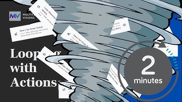 Looping with Actions (in Under 2 Minutes)