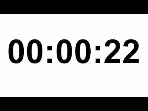 1 minute countdown video free download