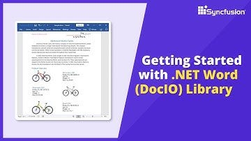 Getting Started With .NET Word (DOCIO) Library