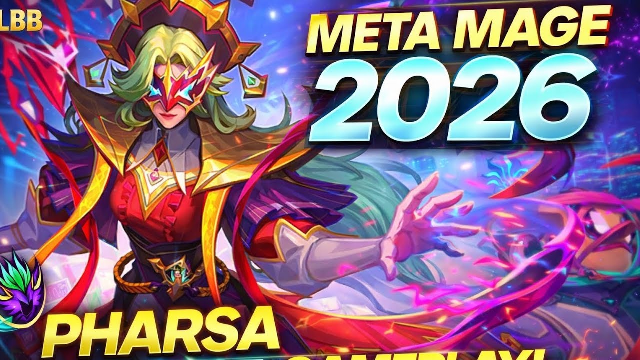 META MAGE 2026! PHARSA NEOBEAST🕊💥 DESTROY RANKED GAMEPLAY - MLBB