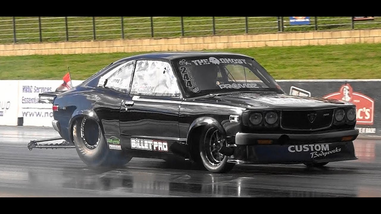 THE GHOST PROMAZ AUTOMOTIVE 13B RX3 7.18 @ 186 MPH - YouTube