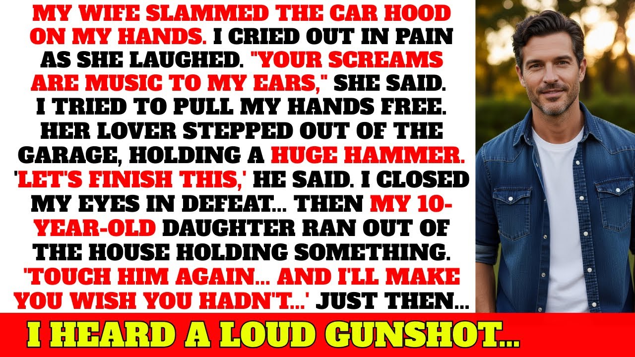 My Wife Trapped Me Under a Car Hood for Her Lover — Then My Daughter's Warning Was Followed By...