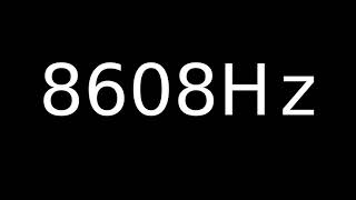 Speaker Sound Test 8608Hz | Speaker cleaner sound