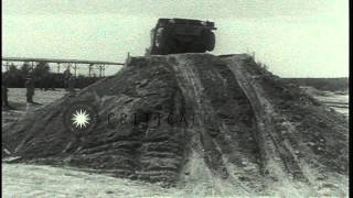 Demonstration of the features of the M422 'Mighty Mite' jeep in Virginia, United ...HD Stock Footage