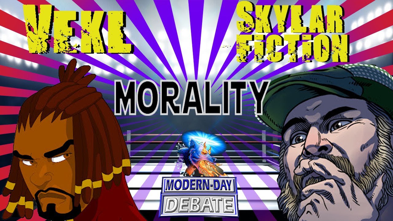 Theistic Vs Atheistic Morality | Skylar Fiction vs Vekl