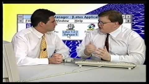 SOFTVISION - How To Use Lotus 123 Rel. 5 Introduction Flashback