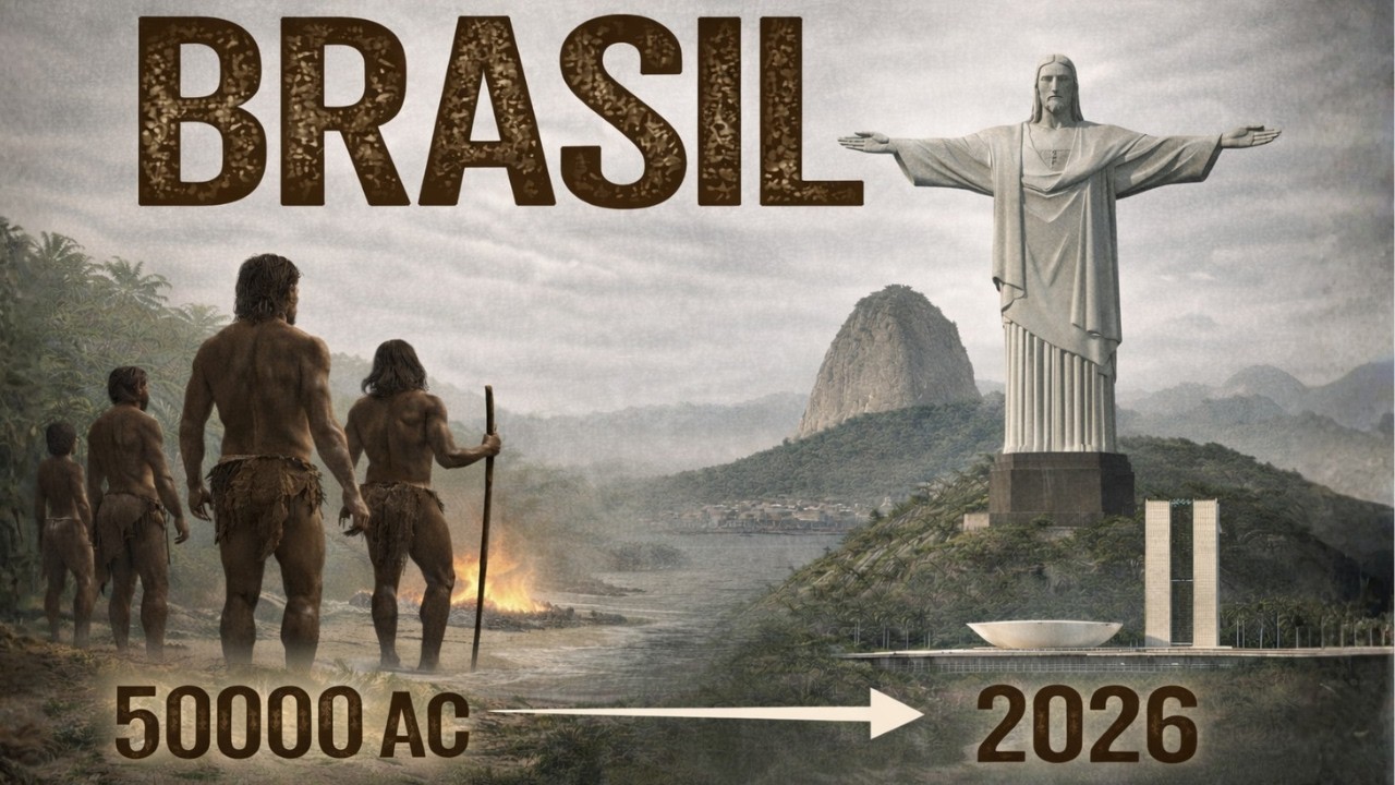 A História Completa do Brasil em 20 minutos (Reconstrução por IA)