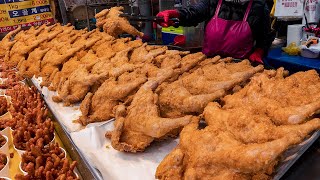 ไก่ทอดยอดนิยมที่ขายได้ 5,000 ตัวต่อเดือน - อาหารริมทางของเกาหลี