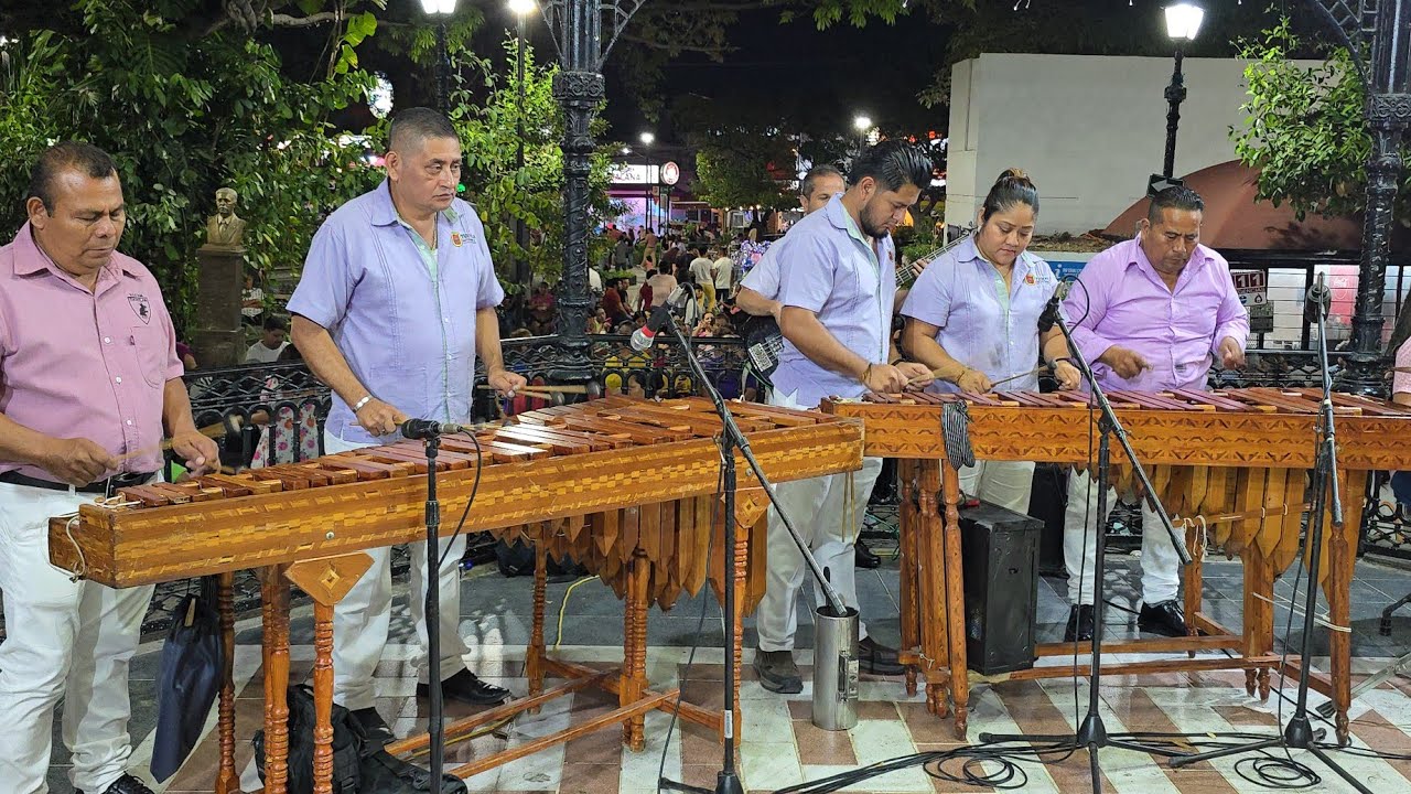 MARIMBA REYNA TUXTLECA CANCIONES TROPICALES PARQUE DE LA MARIMBA TUXTLA GUTIÉRREZ CHIAPAS MEX MUSICA