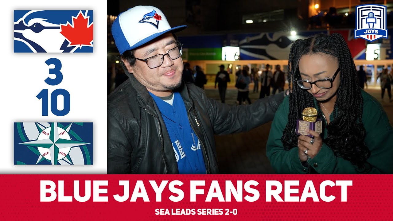 Ghosting | Blue Jays Fans React | ALCS Game 2 | Jays 3-10 Mariners