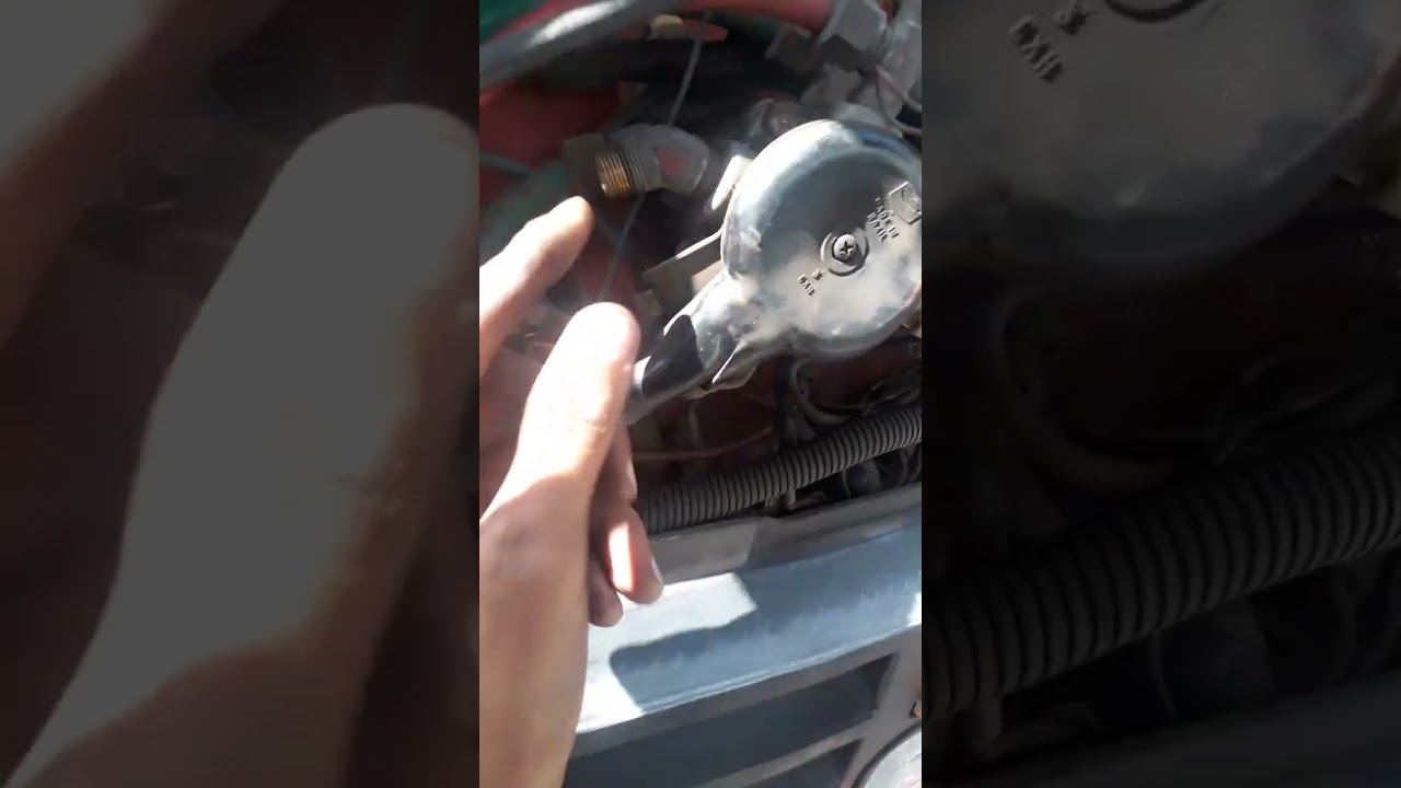 válvula pedal Do Ford vazando na parte interna