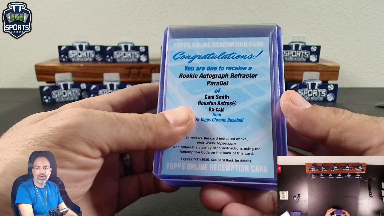 FL1612 - 2025 Topps Chrome Jumbo Hobby Baseball Card Break