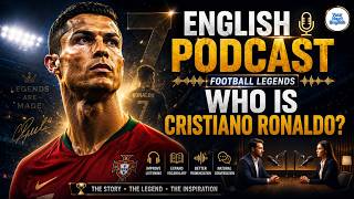 English Listening Practice | The Story of Cristiano Ronaldo | English Podcast  #englishlistening