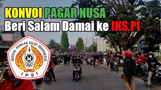 🔴PAGAR NUSA KONVOI BERI SALAM DAMAI KE IKS.PI || Pendekar sejati