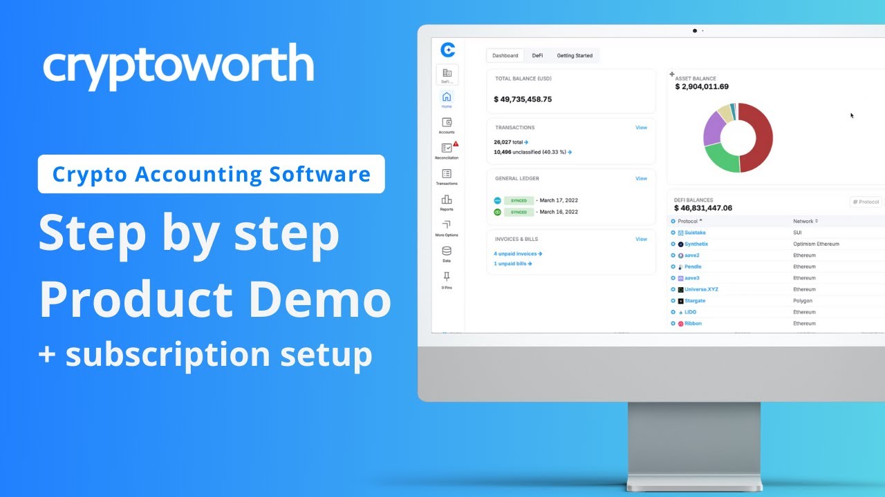 New - Step by Step Product Demo and Subscription Setup of Cryptoworth