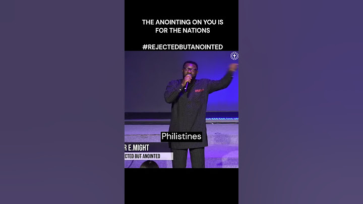 THE ANOINTING ON YOU IS FOR THE NATIONS || PST E. MIGHT #shorts