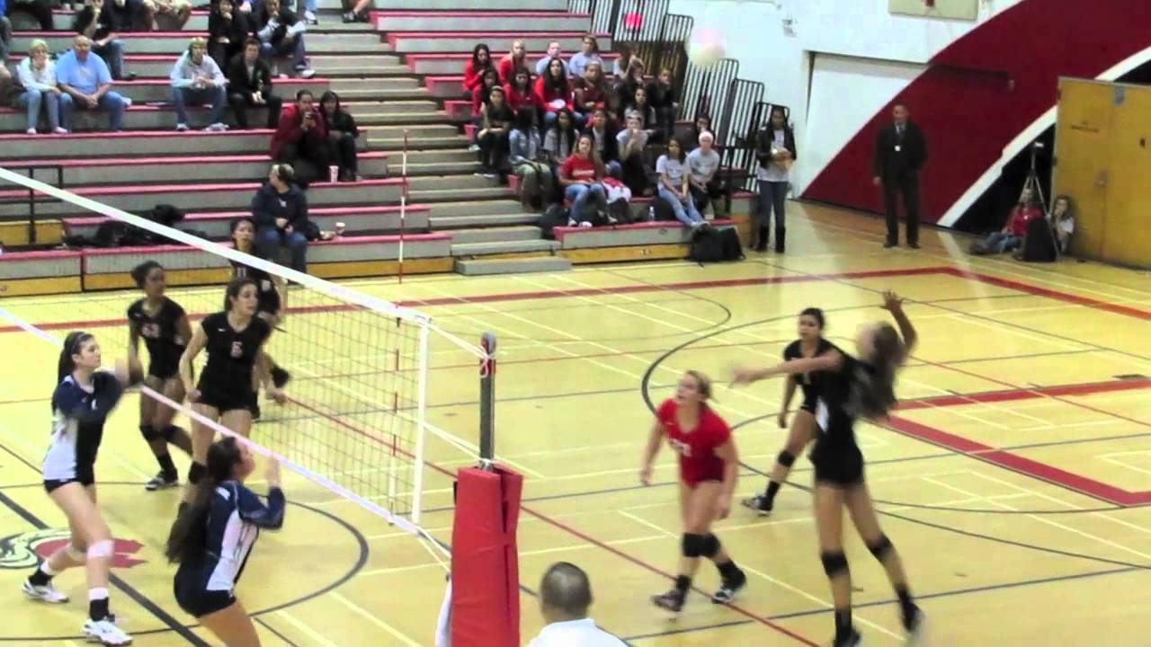 CIF Girls' Volleyball: Lakewood vs. Chaminade - YouTube