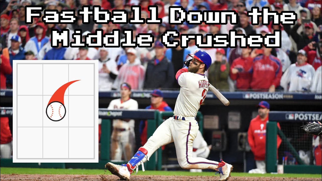 MLB Fastballs Down The Middle Being Crushed YouTube