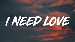 Zara Larsson - I Need Love (Lyrics)