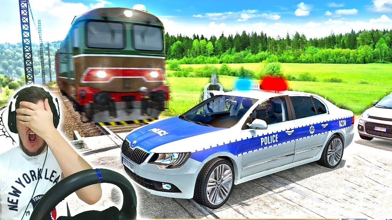 Полиция на машине
