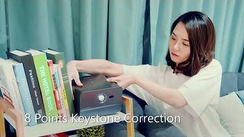 2020 the latest 1080P DLP Projector Full HD Changhong M3000 / C300 3+32gb MEMC 8-point keystone