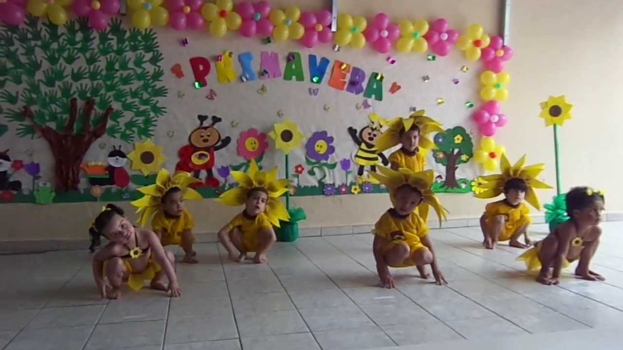 Girassol - Festa da Primavera Escola infantil Lince - YouTube