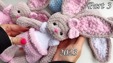 Bunny & Rabbit crochet 😍 Symbol 2023 / Video Tutorial / Part 3