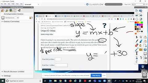 DeltaMath Linear Expression from Context (One Variable)