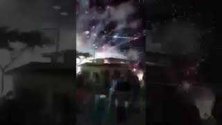 fireworks gone wrong