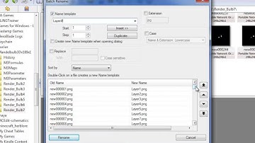XnView Clip: How to Use Batch Rename
