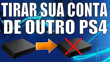 Como desativar sua conta de todos os PS4?