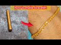 Make a Men&#39;s 22k Gold Bracelet | Gold Bracelet Making | Jewelry Making - Nadia Jewellery