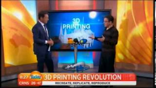 3D Printers on Today Show in Australia